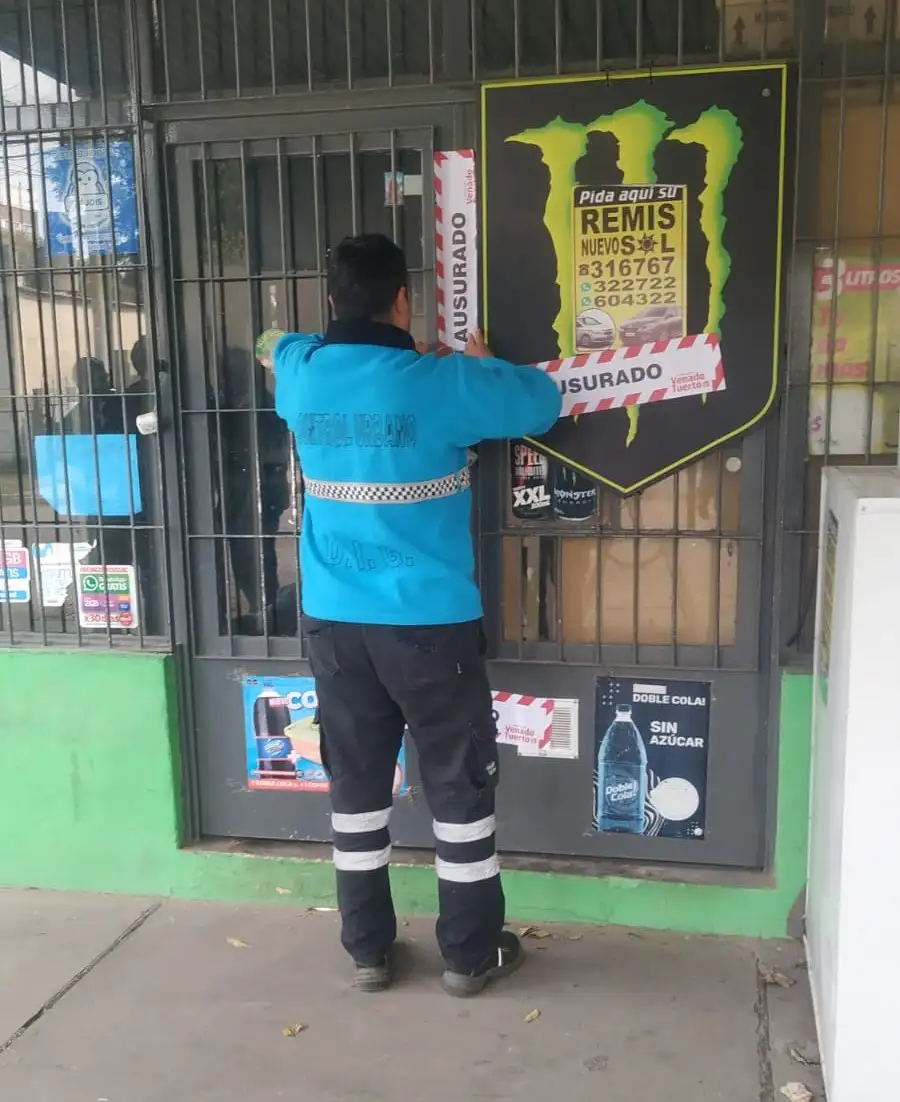 Por distintas irregularidades se llevaron adelante las clausuras.