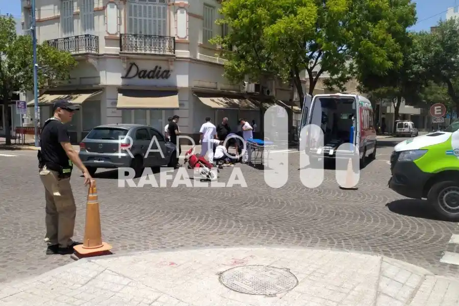 Accidente en Microcentro