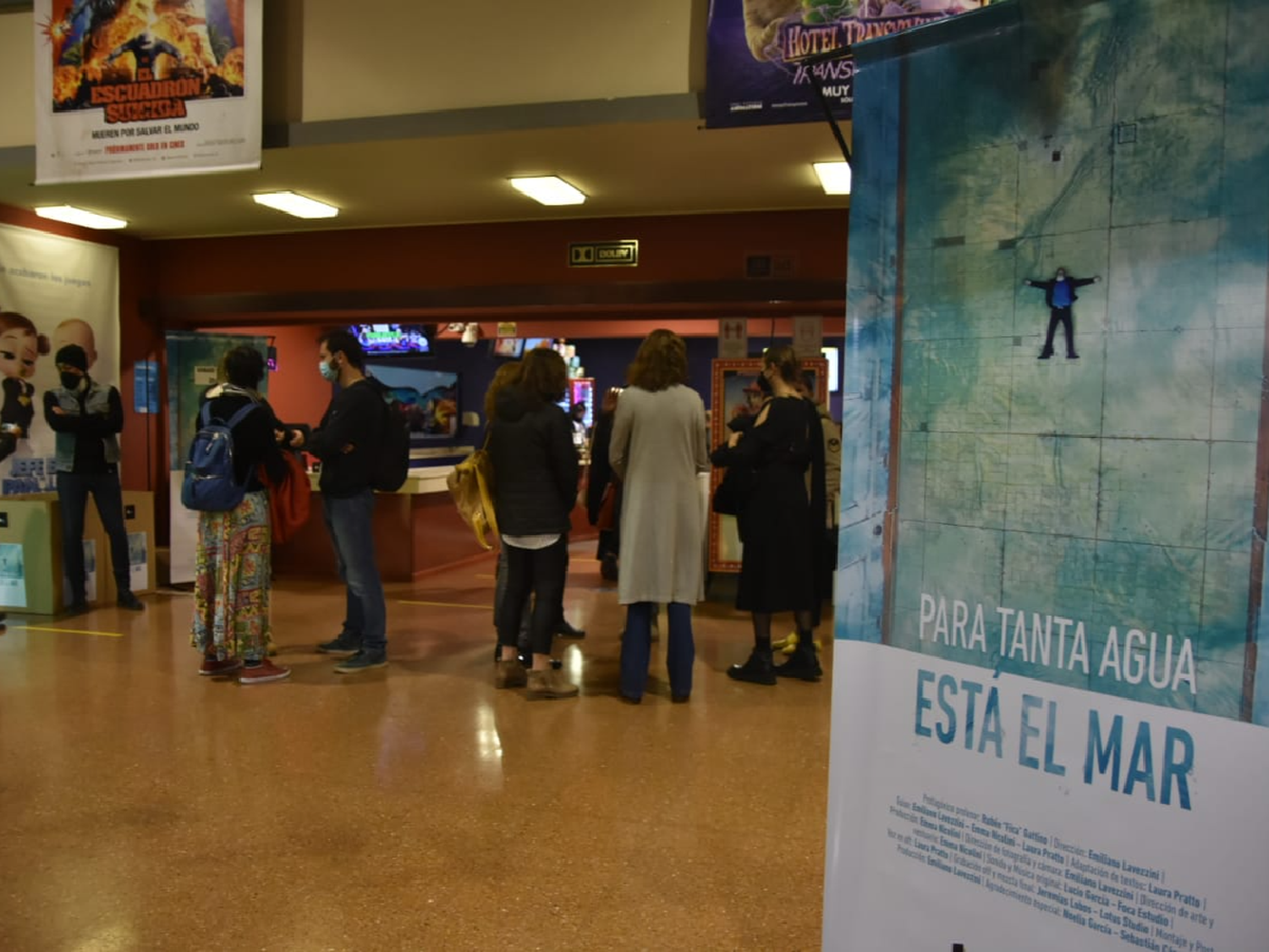 “Para tanta agua está el mar”: exitoso estreno en el cine