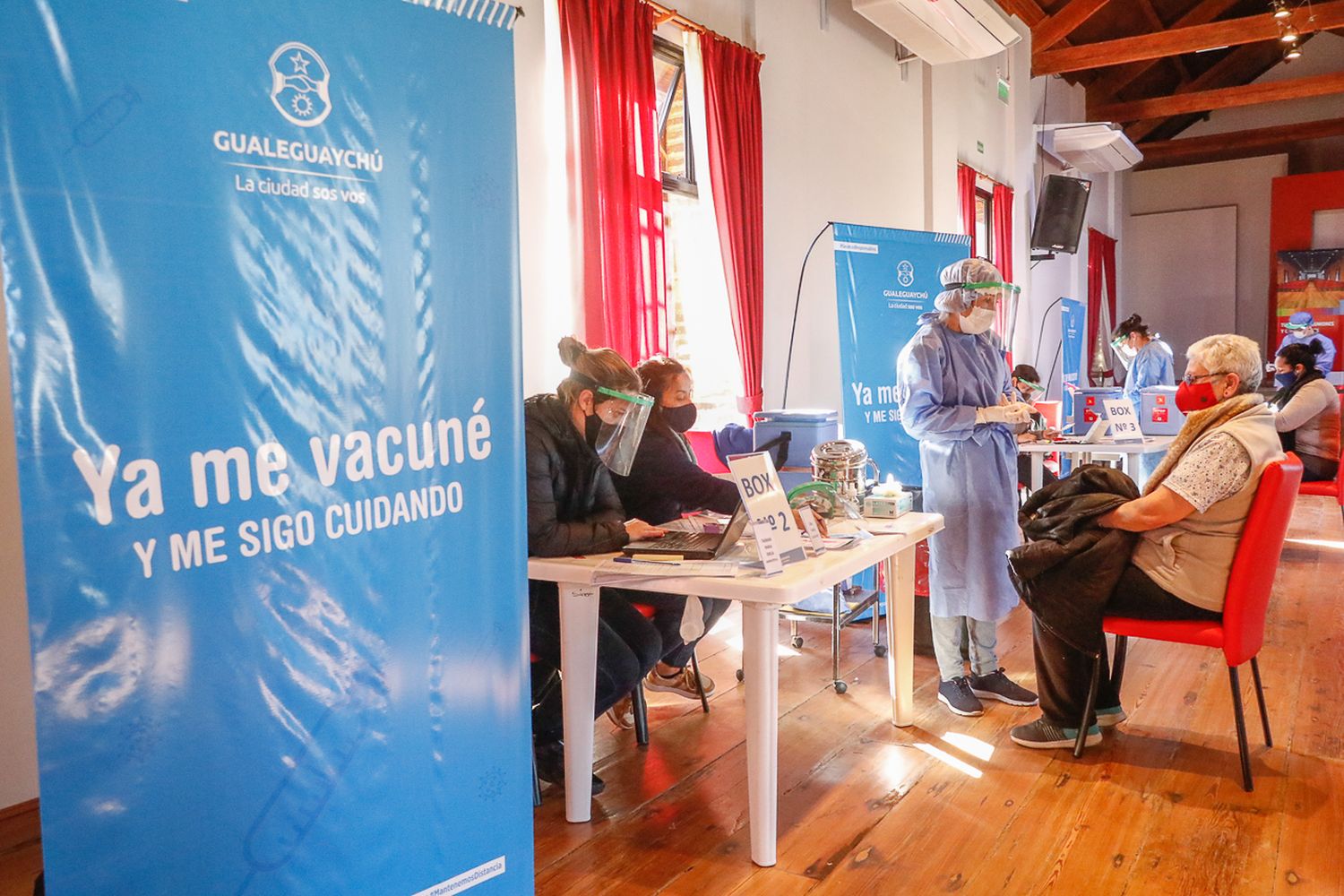 De riesgo, personal de salud y estratégicos: Ya son más de 24.000 los vecinos vacunados