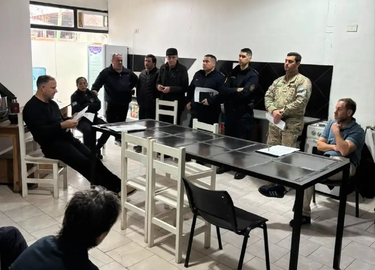 Realizaron una reunión para conformar la Junta Municipal de Defensa Civil en Pueblo Belgrano