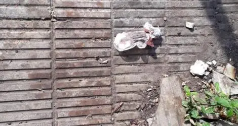 Reporte ciudadano: “Muy feo para el peatón y turistas”