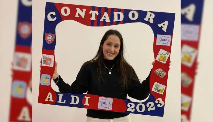 Aldana se recibió de contadora