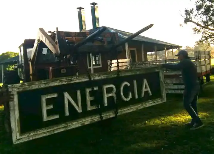 Energía recupera antiguo cartel