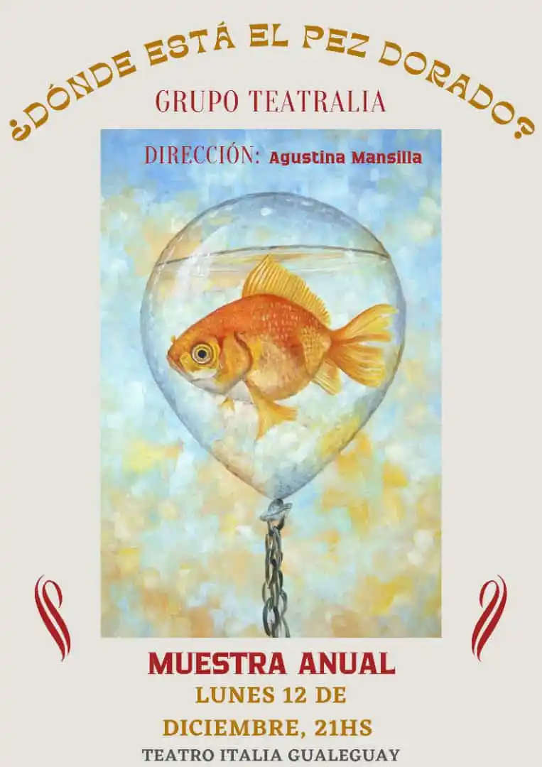 El Teatro Italia presenta ¿Dónde está el Pez Dorado?
