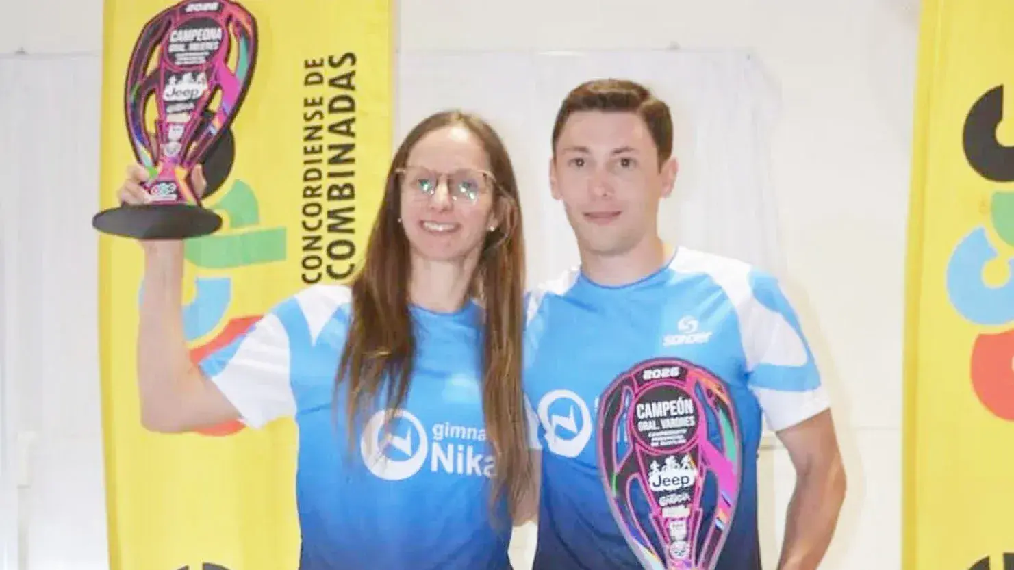 Eduardo Pelichero y Ana María Brunini son los campeones del Duatlón Provincial