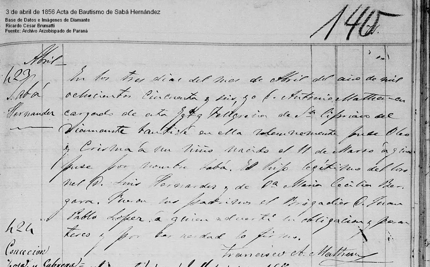 Se conmemora hoy el fallecimiento del Dr. Sabá Z. Hernández, figura clave en la historia política de Entre Ríos