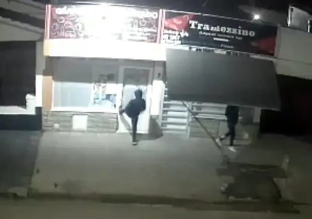 Imagen de cámara de seguridad delató a ladrones en un robo