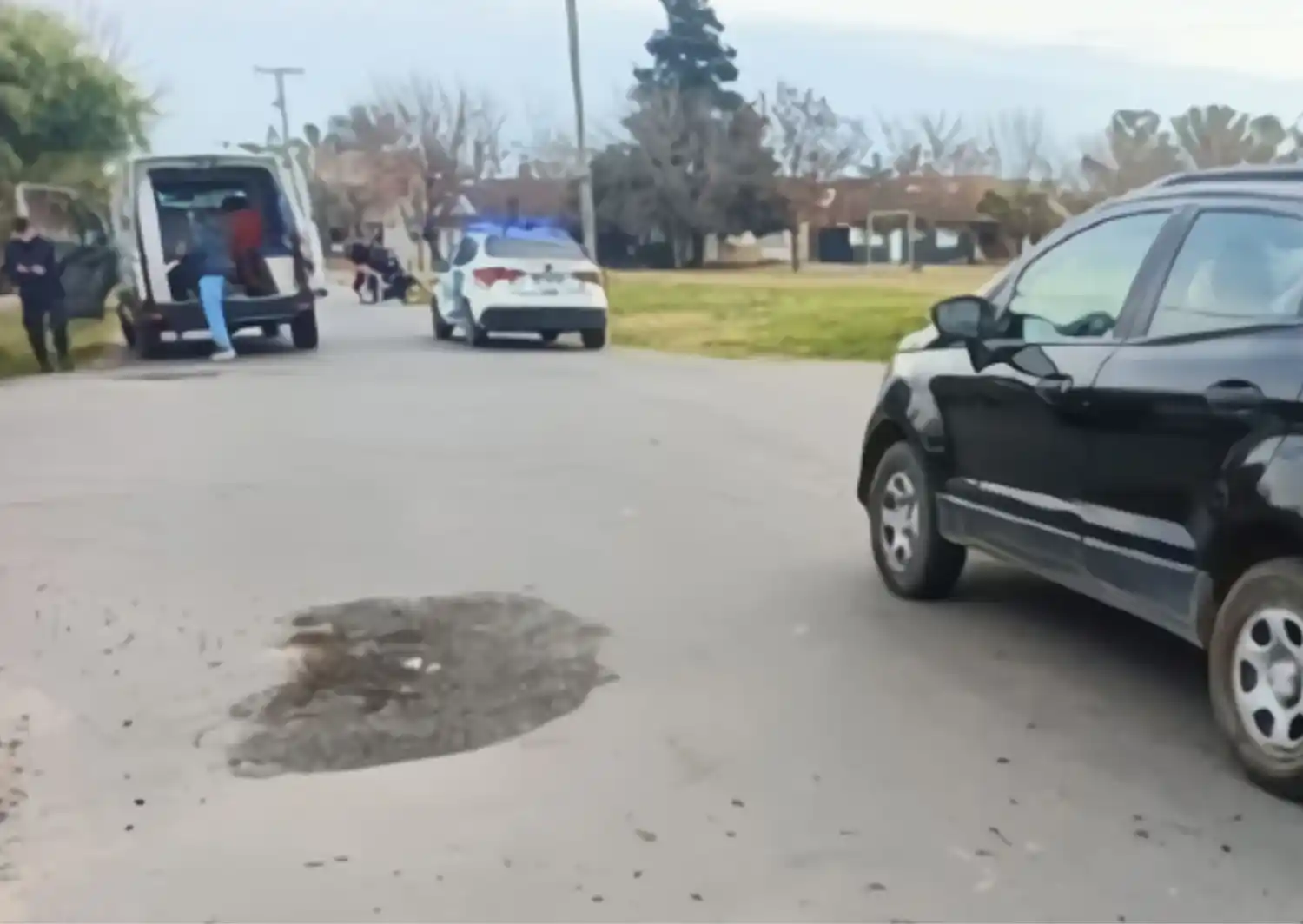 Accidente de tránsito en Las Provincias y Nieto de Torres