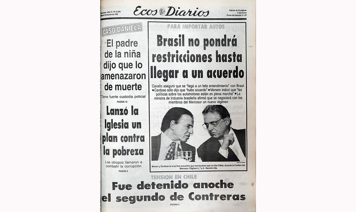 Martes, 20 de junio de 1995