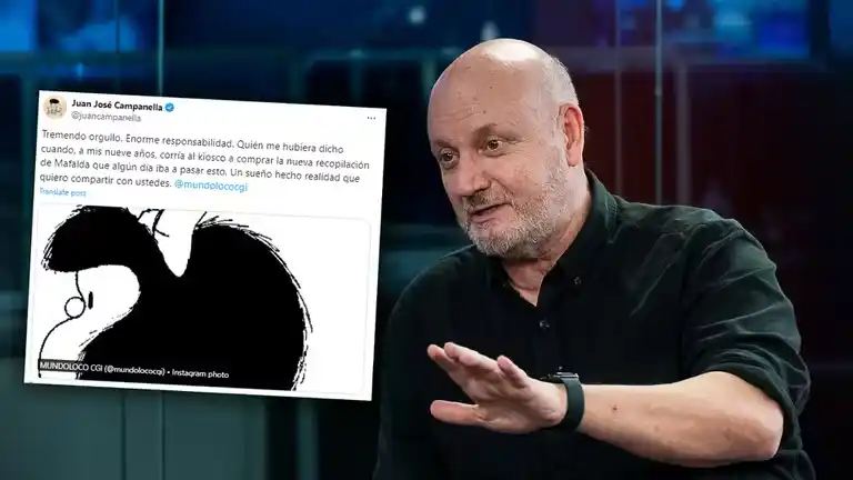 Juan José Campanella hará una serie sobre Mafalda