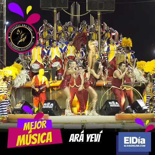 Alma Carnavalera de Ará Yeví también se llevó el premio a la mejor banda musical