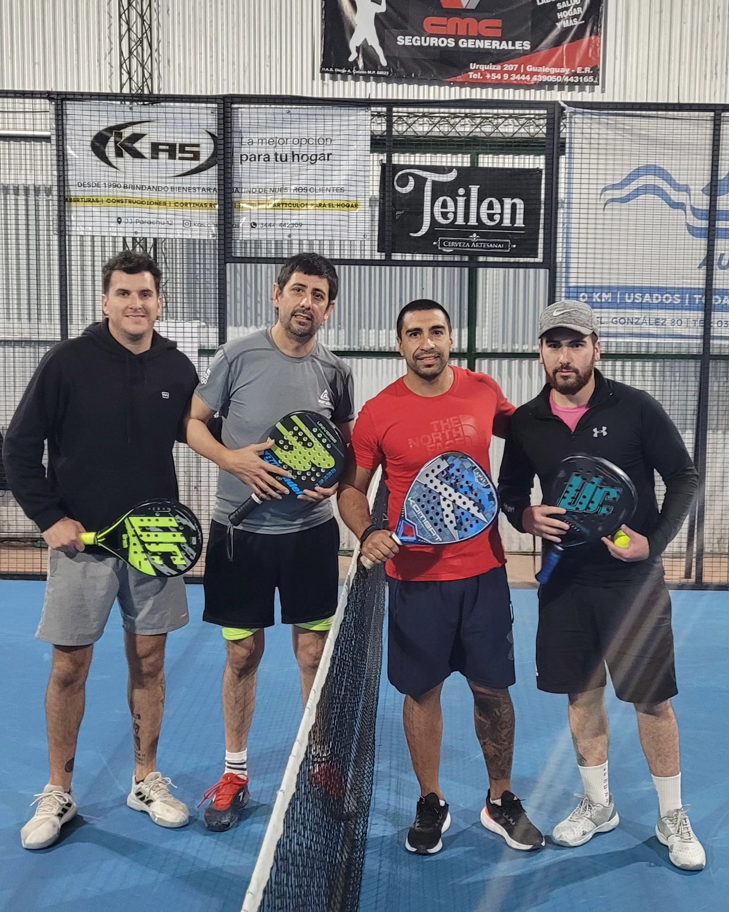 Hubo partidos de altisimo nivel de juego y en 7a. Categoría el triunfo quedó en manos de Leo Franco y Jonathan Gómez.