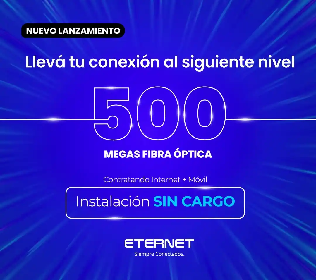 Eternet presenta una propuesta con muchos beneficios