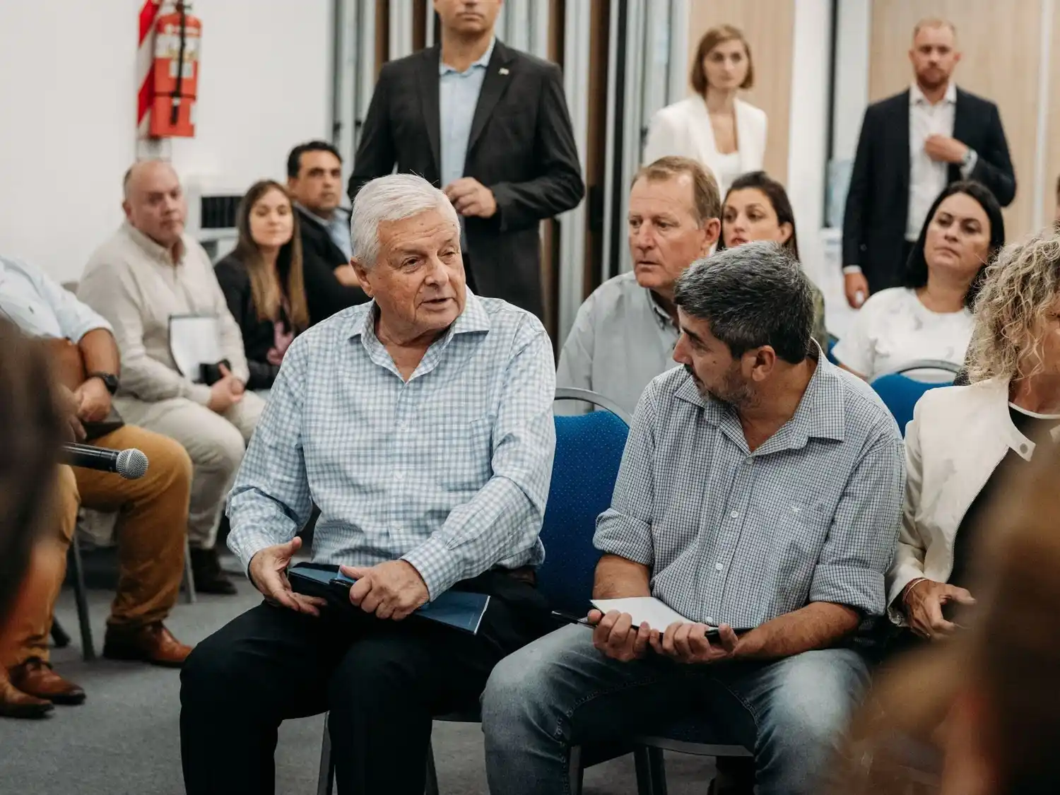 Fuertes valoró el carácter “multipartidario” del gobernador para tratar problemáticas comunes