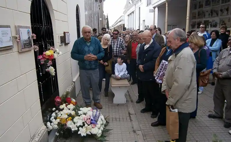 Emotivo homenaje al Curita Gaucho Luis Jeannot Sueyro