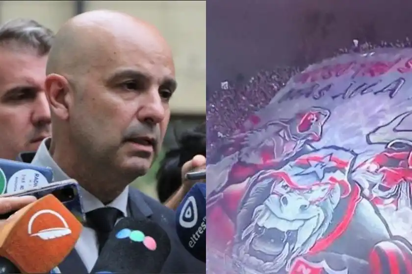 Brilloni sobre el ingreso de la bandera de Los Monos a la despedida de Maxi Rodríguez: «Va a ser investigado»