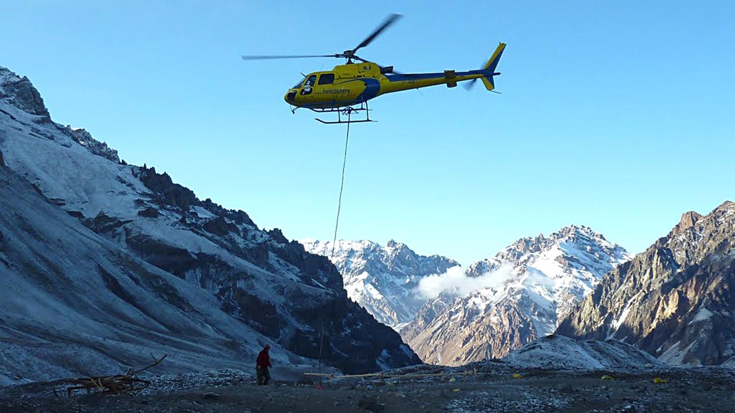 Murió un andinista norteamericano mientras escalaba el Aconcagua