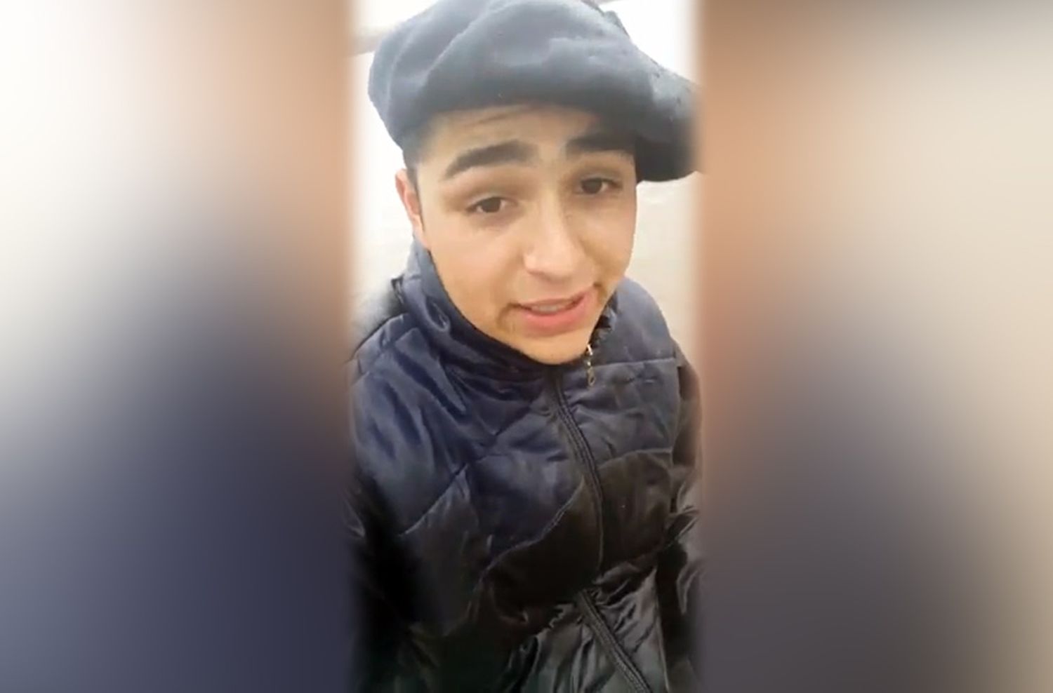 El joven tambero que mostró el sacrificio de su trabajo ante las precipitaciones