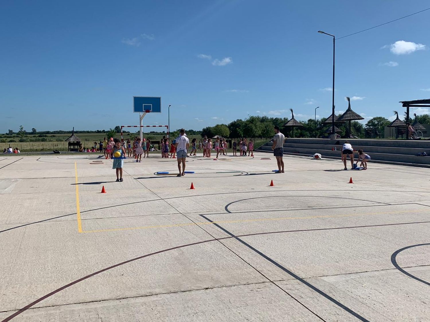 En Larroque retornaron las actividades deportivas recreativas