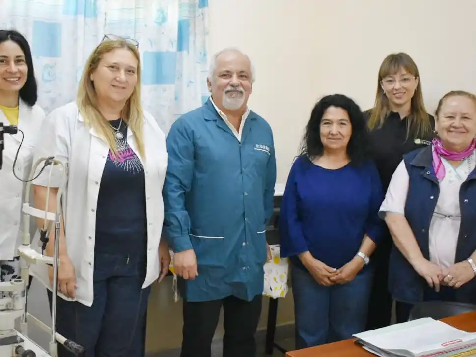 El Centro de Salud del barrio Nebel cuenta con consultorio oftalmológico