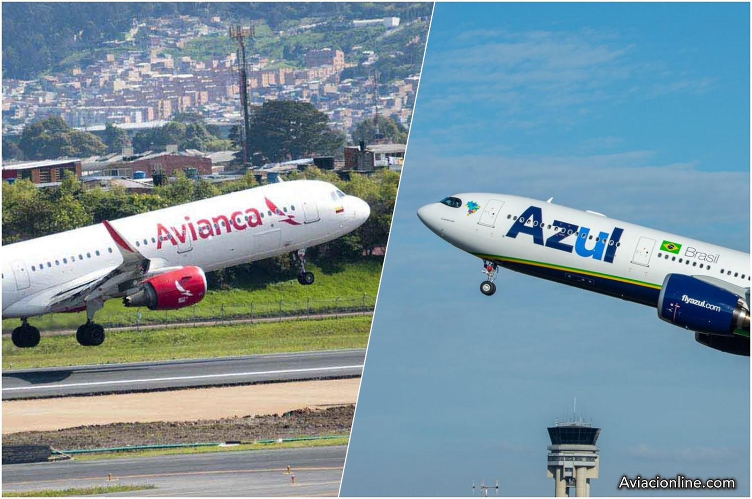 Avianca y Azul firman acuerdo de código compartido