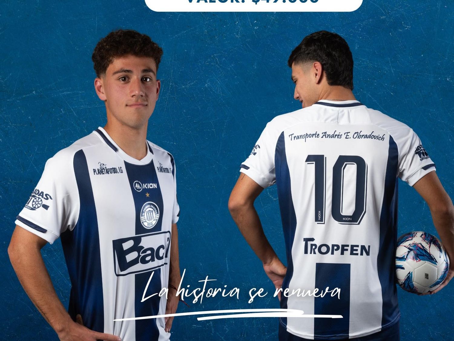 Nueva camiseta de Sociedad Sportiva