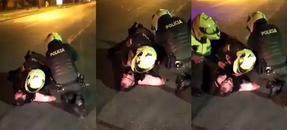 ¡Viral! Abogado muere bajo custodia de policía en Colombia