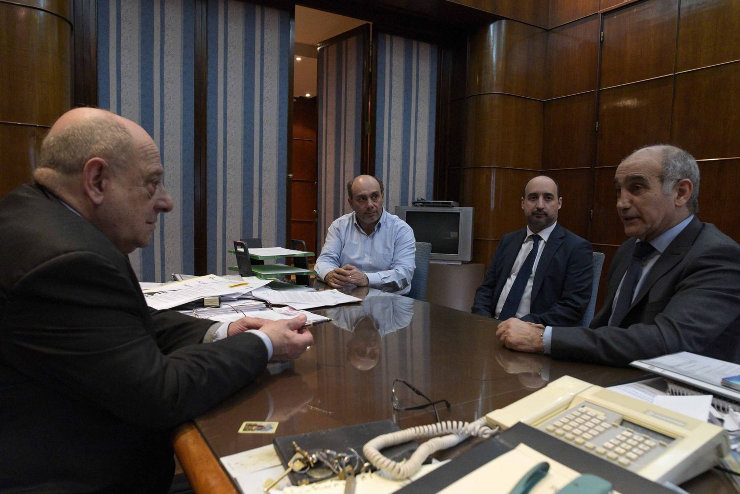 Arroyo se reunió con el vicegobernador bonaerense y repasaron obras