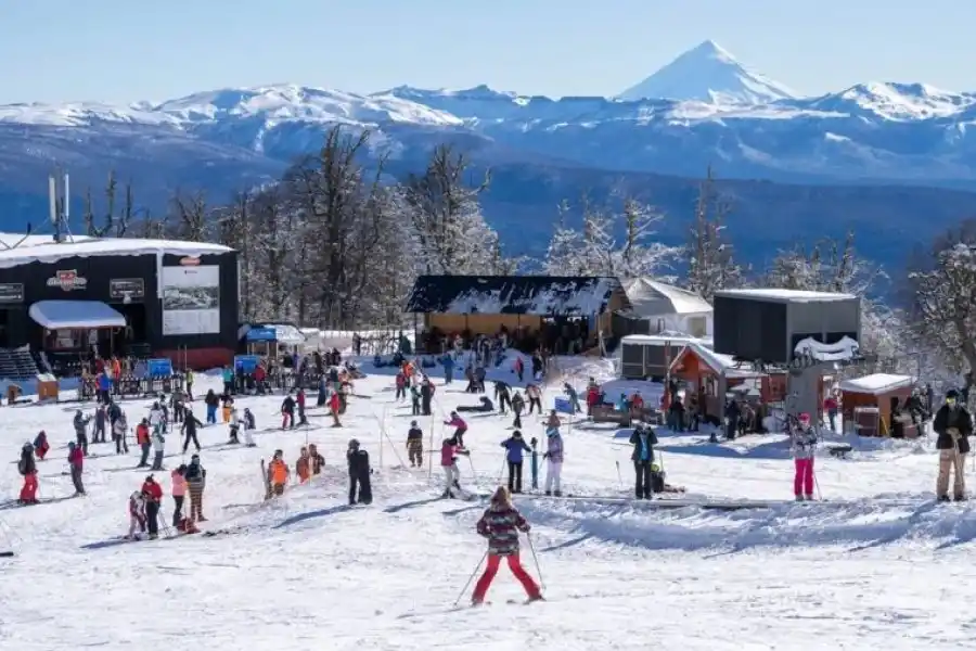 Base del cerro Chapelco, en San Martín de los Andes