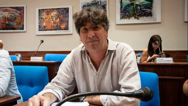 Pablo Vera, hoy en Necochea