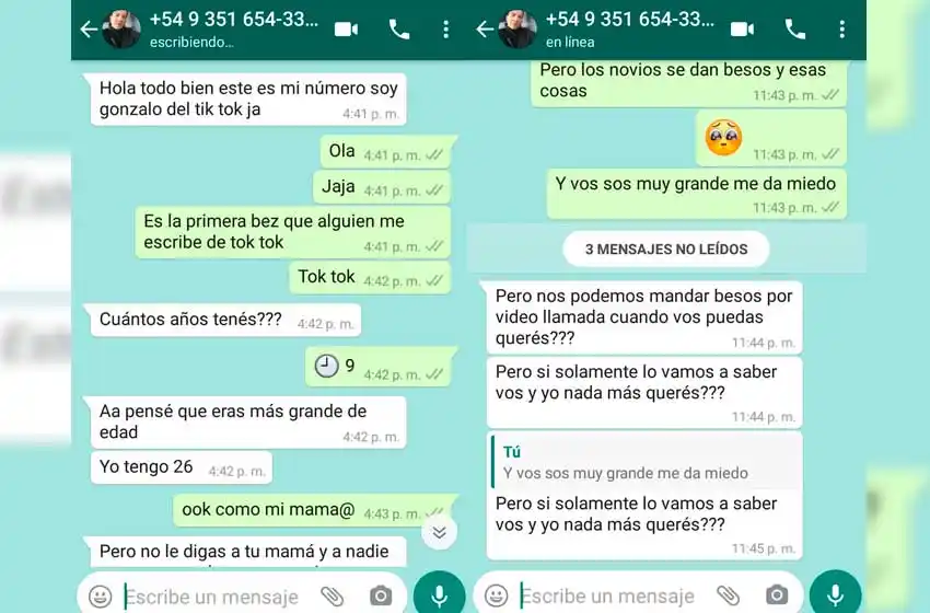Denunciaron a un cordobés de 26 años que contactó a niña marplatense de 9 para ser "novios"