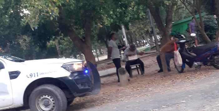 Paseo Público cuidadores