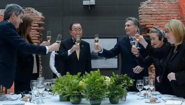 Macri y Ban Ki-moon tuvieron un mano a mano con elogios mutuos