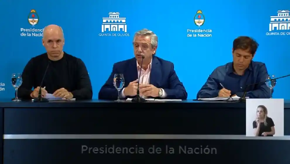 Coronavirus: Alberto Fernández confirmó que se suspenden las clases y se cierran las fronteras hasta el 31 de marzo