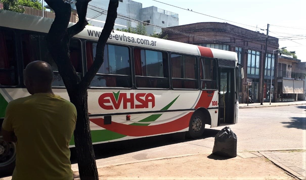El servicio de transporte público local. Foto: La Opinión.