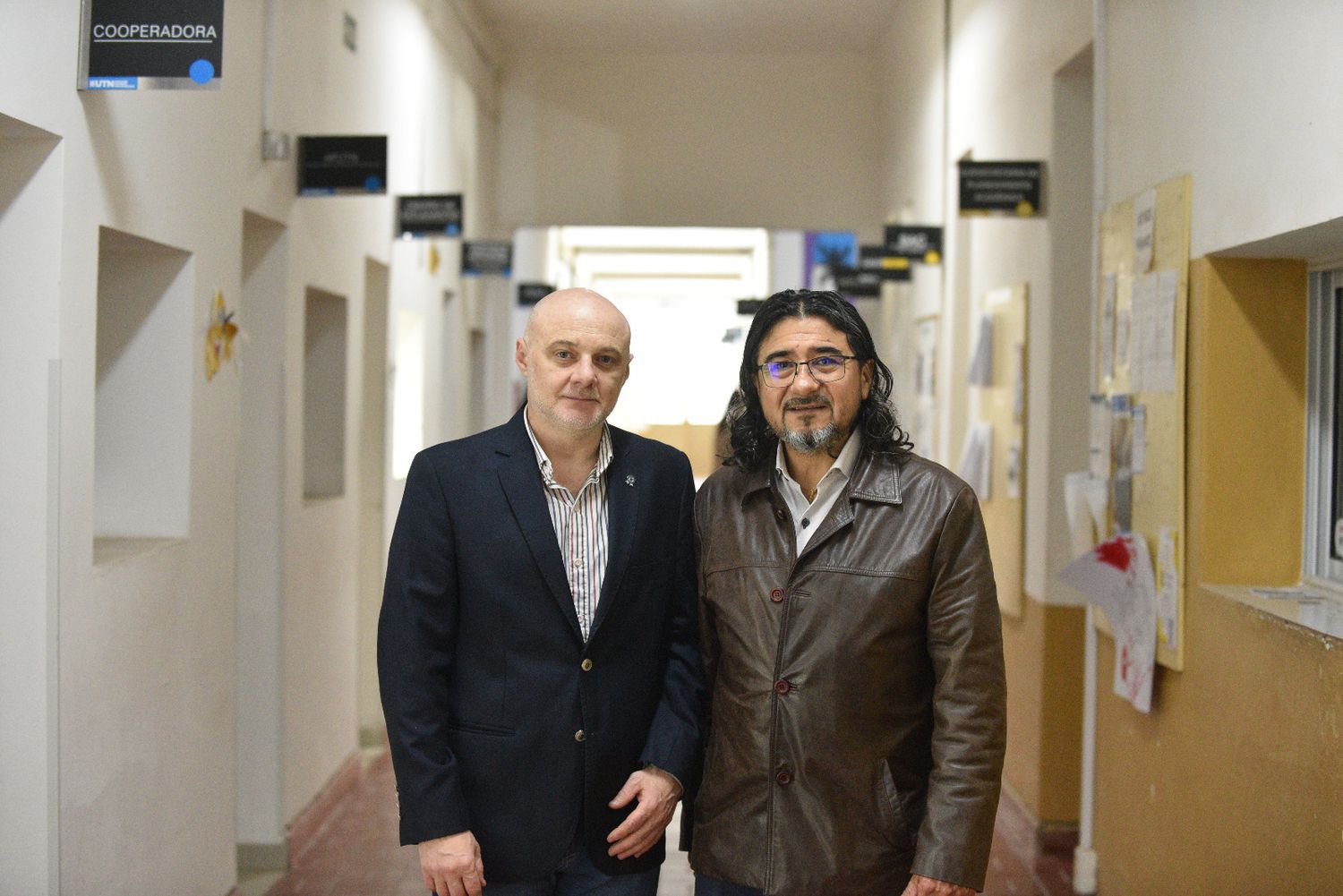“La universidad debe estar abierta a la comunidad”, manifestaron Saldarini y Toloza.