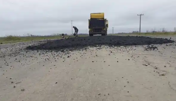 Repararon el acceso a la localidad de San Manuel