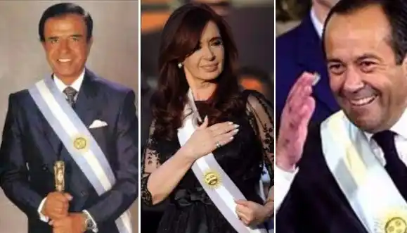 Tres ex presidentes asumen hoy como senadores nacionales 