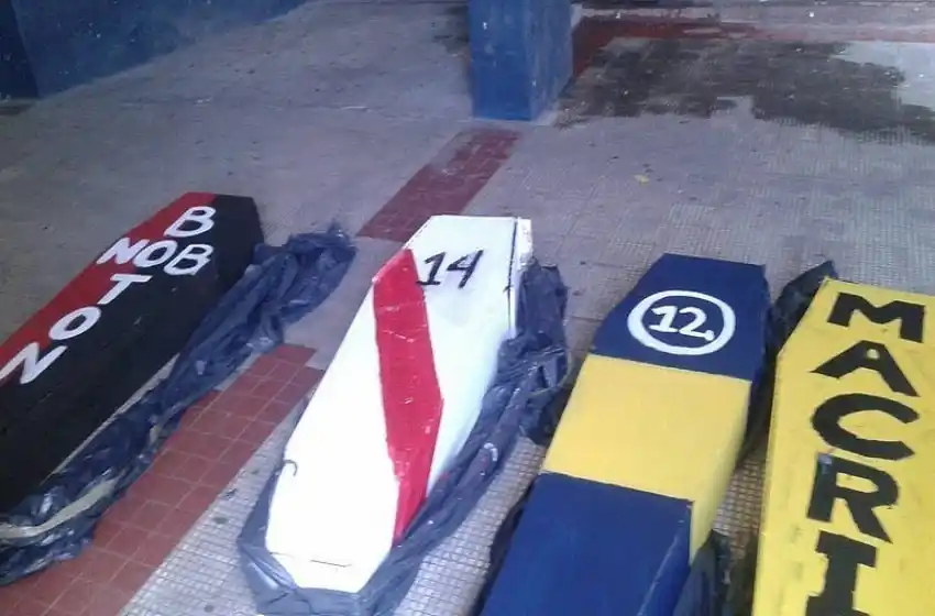 Se confirmó la sanción para los involucrados con los ataúdes en Central