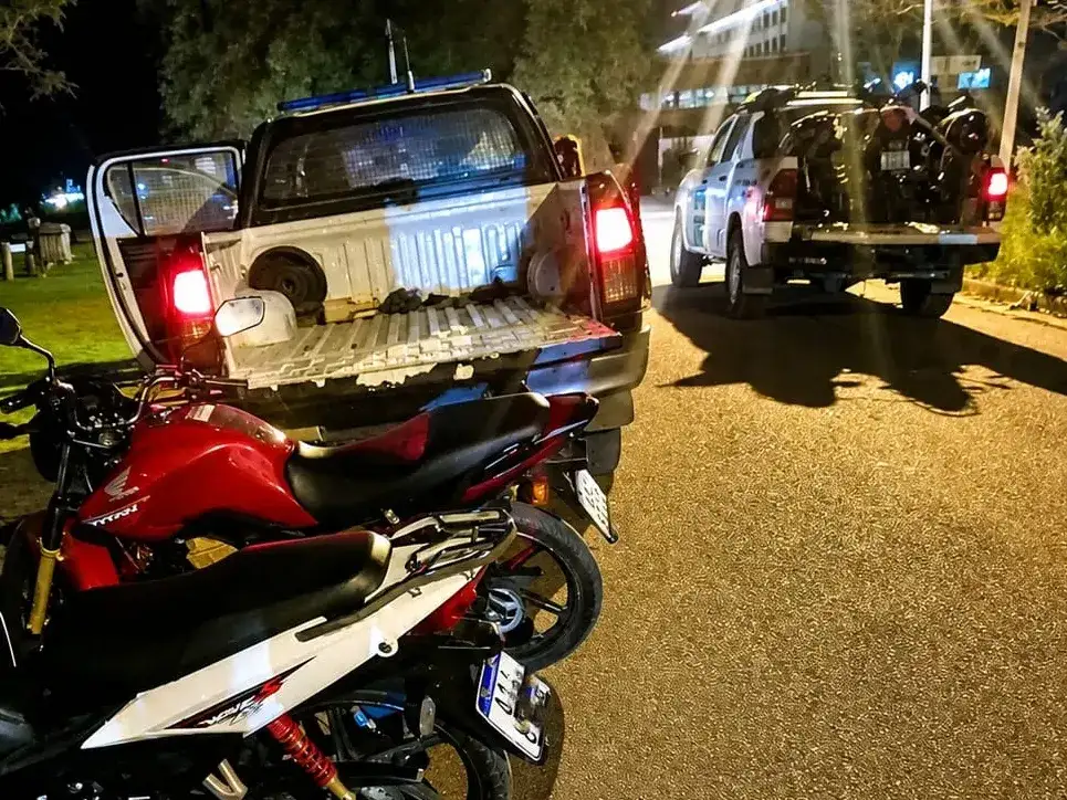 motos secuestradas utoi tránsito