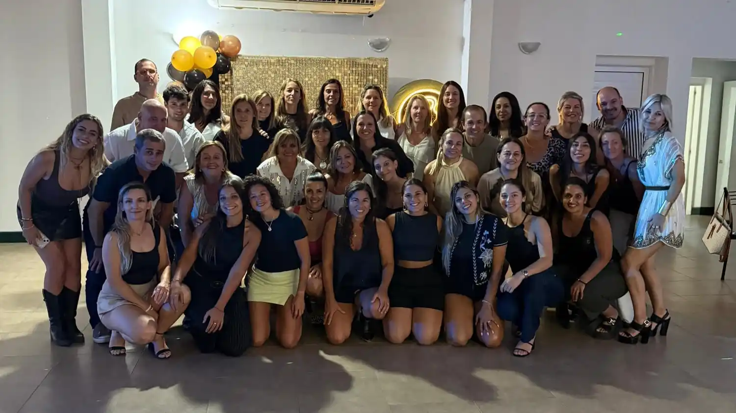 Gran despedida del año con sus alumnos