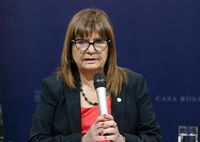 "Una persona condenada pierde los beneficios políticos", dijo Bullrich