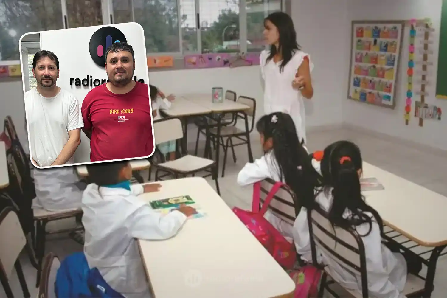 Antonio Ciceri, docente de nivel primario, egresado del ISP2 / José Grassino, profesor de historia, egresado del ISP2 | Presentaron un proyecto para fortalecer la Formación Docente en Rafaela.