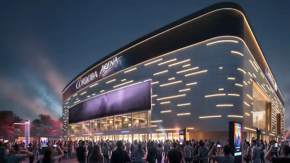 Arena Córdoba marca el inicio de una nueva era de espectáculos y deportes internacionales en la capital provincial, con una inversión prevista de 50 millones de dólares