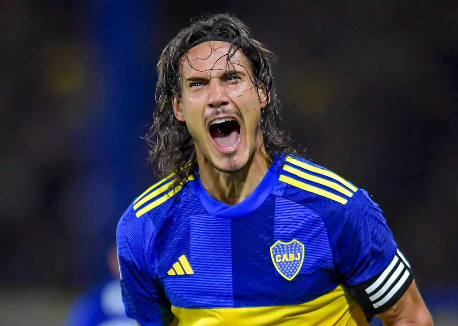 Cavani tuvo su gol en el clásico del domingo.