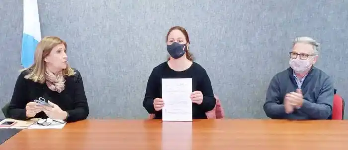 Reasfaltado en calle San Martín y una alcantarilla en Av. 9 de Julio