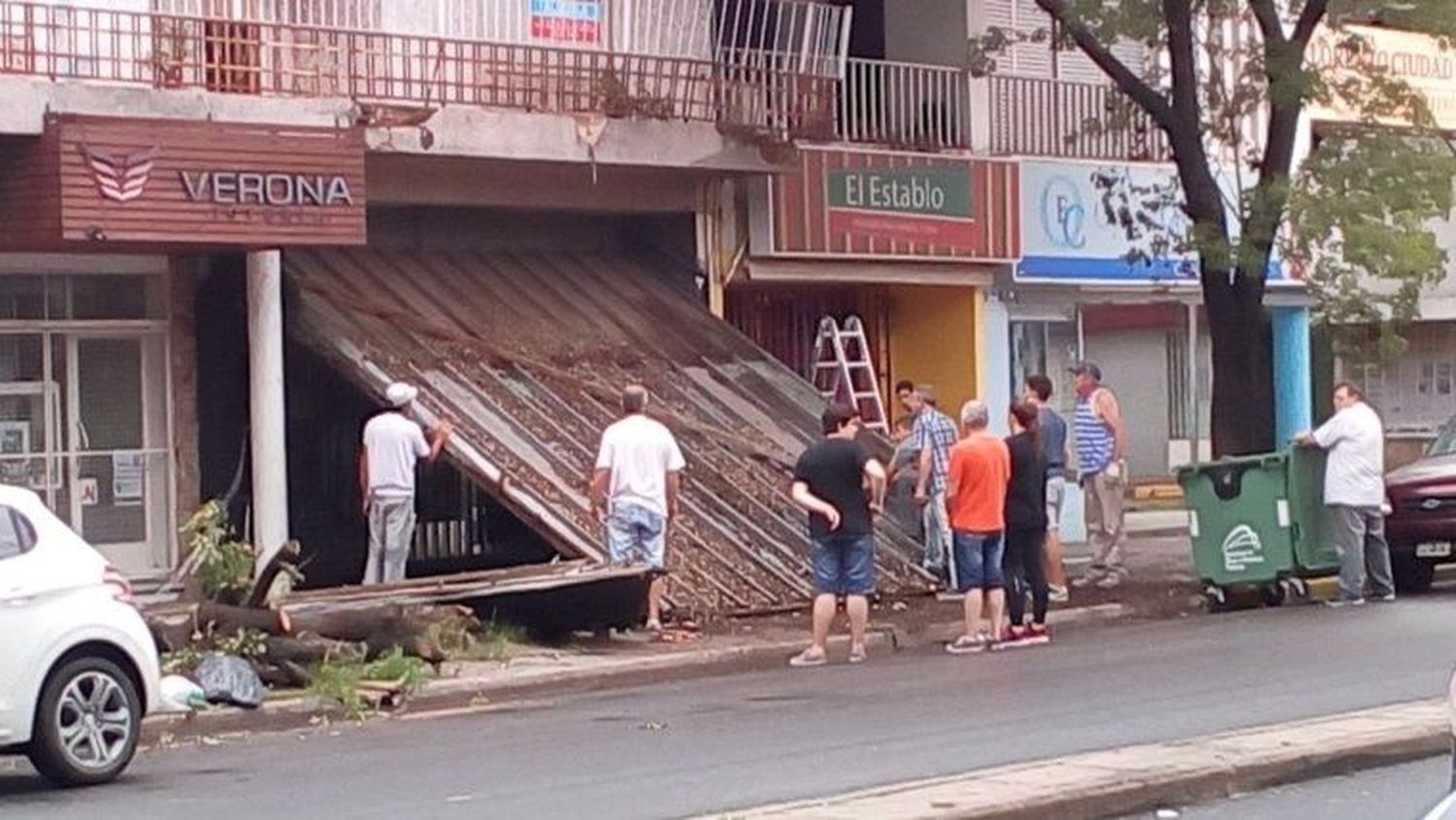 Rosario: Quedaron los rastros de la tormenta en la región