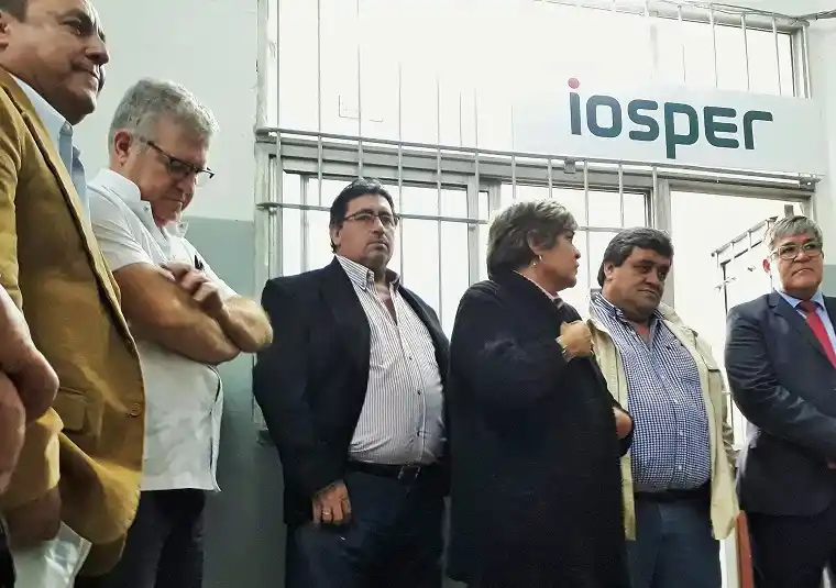 Iosper inauguró una delegación en el Hospital  