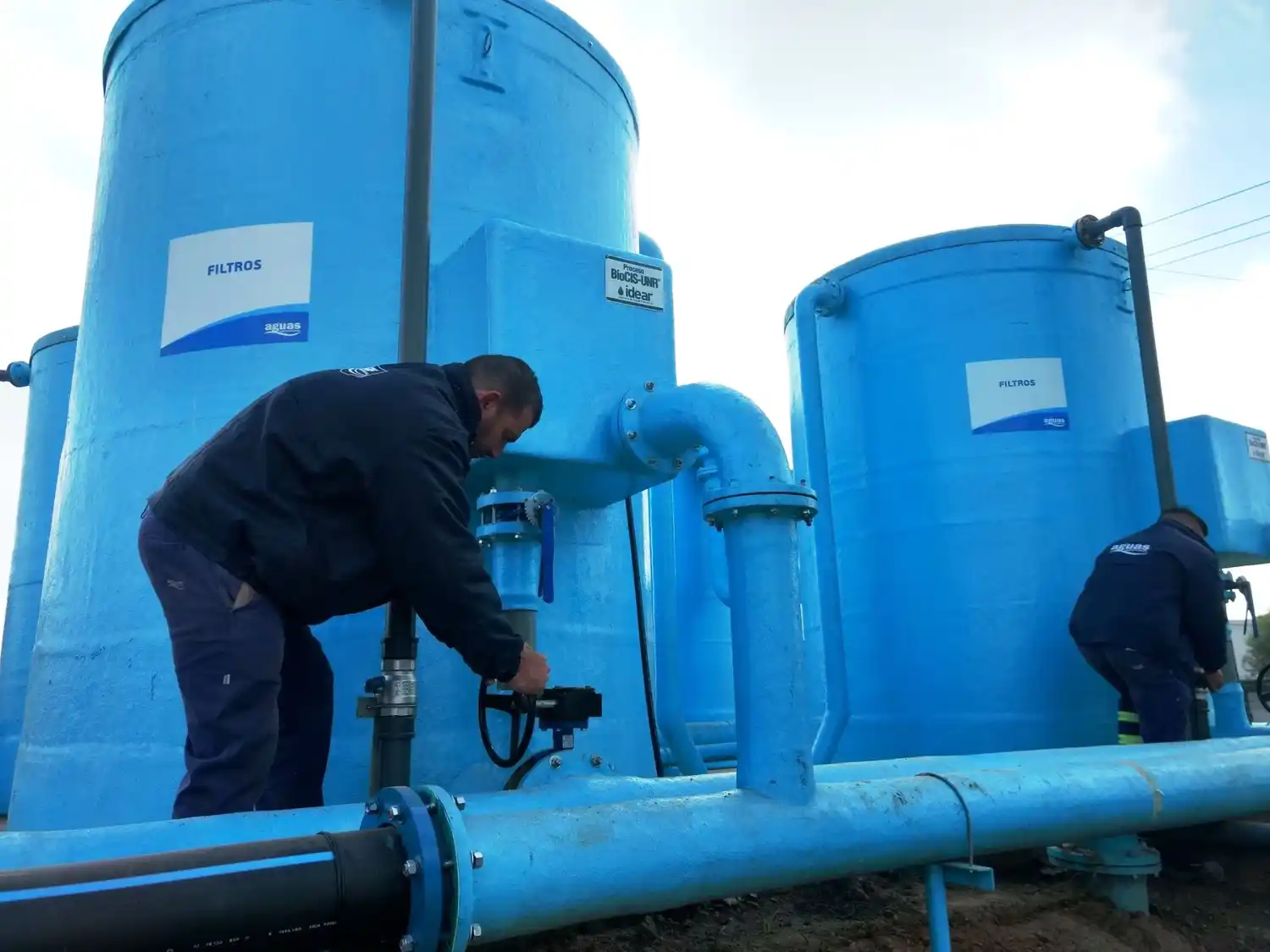 Luego de 111 años, se inauguró una nueva planta potabilizadora